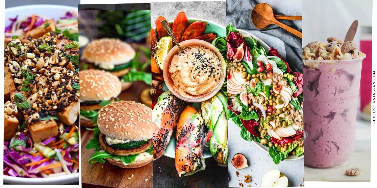 Comida vegetariana en Londres - deliciosa!