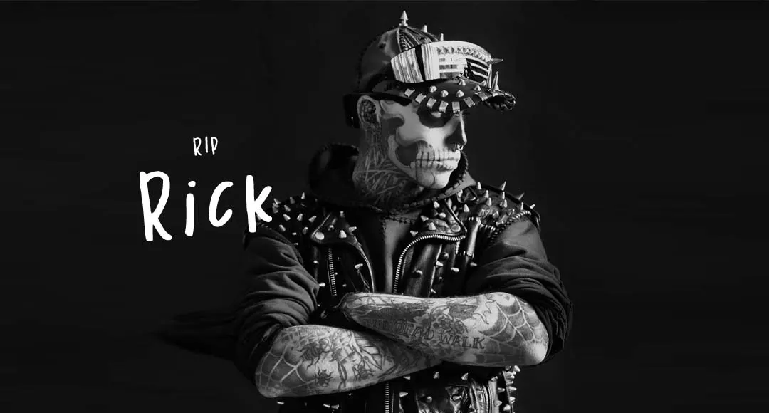 Zombie Boy aka Rick Genest muerto (†32) en su piso - nuestra última entrevista