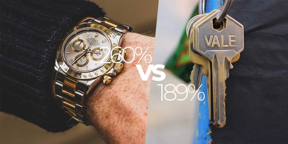 Invertir con estilo: reloj de lujo Rolex Daytona 🆚 Inmuebles en Berlín