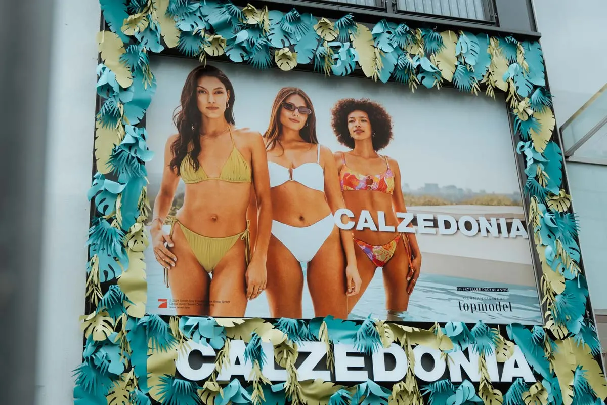 Inauguración de la tienda Calzedonia x GNTM en Colonia con Rebecca Mir, Xenia y Kadidja