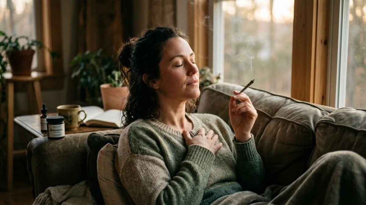 Cannabis para el burnout: eje HPA, cortisol y ECS